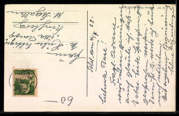 Cartoline postali: Tobel, Ortsansicht mit Kirche und Strafa – Usato da Berlin venduto da bartko-reher 1