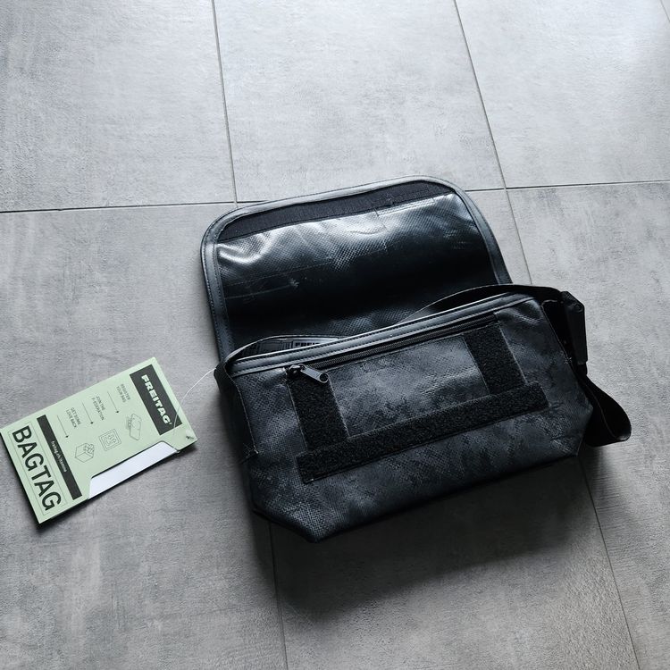 neu!Freitag Tasche F41 HAWAII FIVE-O Schwarz Black (Nuovo (secondo