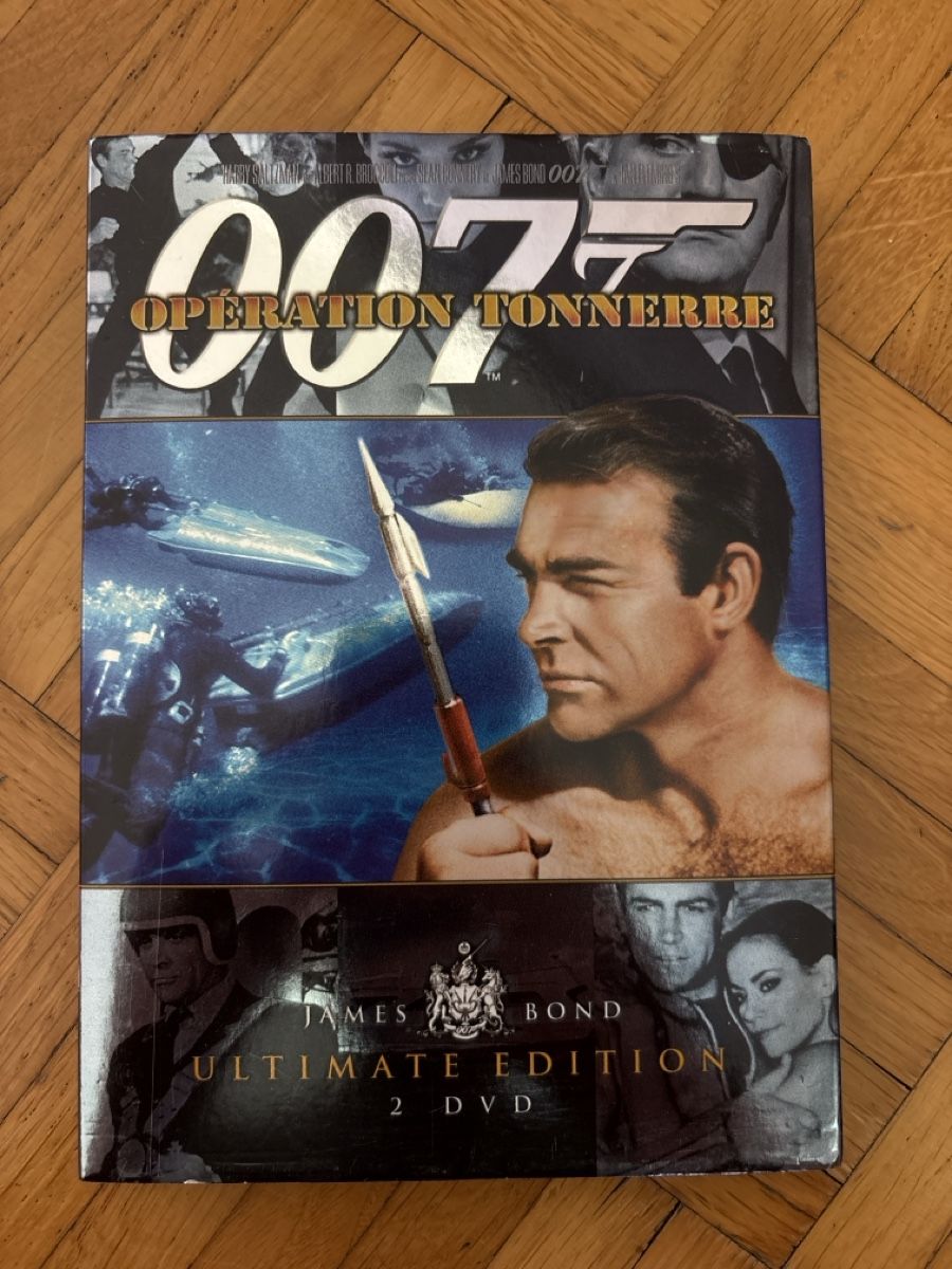 Tutti i DVDs: James Bond - Opération Tonnerre - Édition Collector DVD! – Nuovo (secondo la descrizione) da GENÈVE venduto da Gaasss