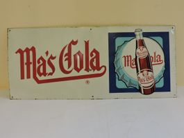 Ma's Cola Blechschild vintage/antik