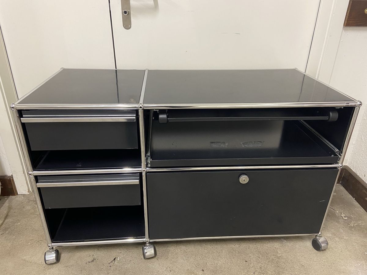 USM Banconi: USM Haller Sideboard schwarz – Usato da Dietikon venduto da brocki-eyra