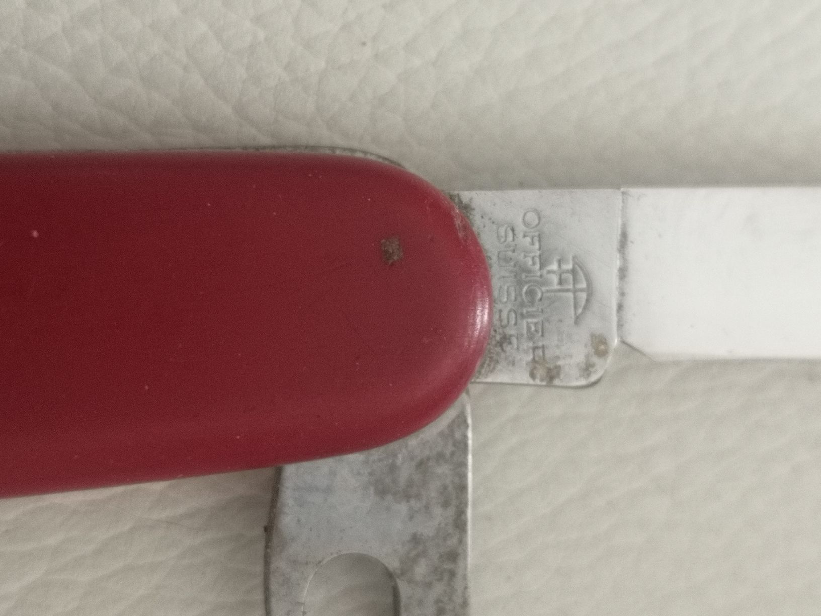 Victorinox Coltelli tascabile: Victorinox Recruit Offiziersmesser rot – Usato da Belp venduto da mar_76s8 2