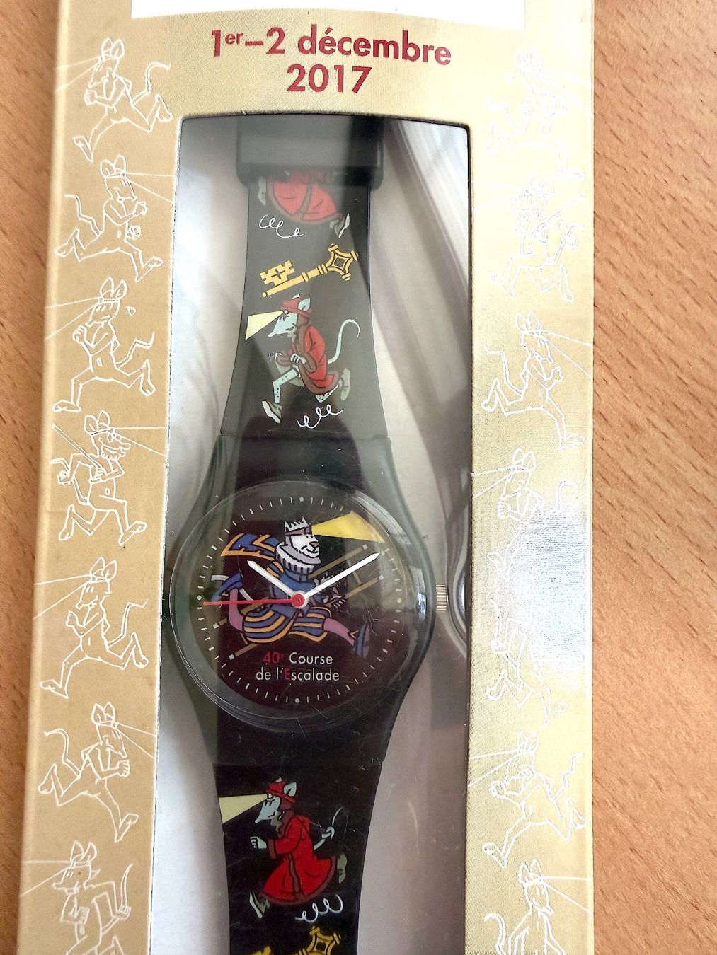 Orologi: 5 montres "Course d'Escalade" 2017 - NEUF! – Nuovo e nell'imballaggio originale da Veyrier venduto da Szurkemaci