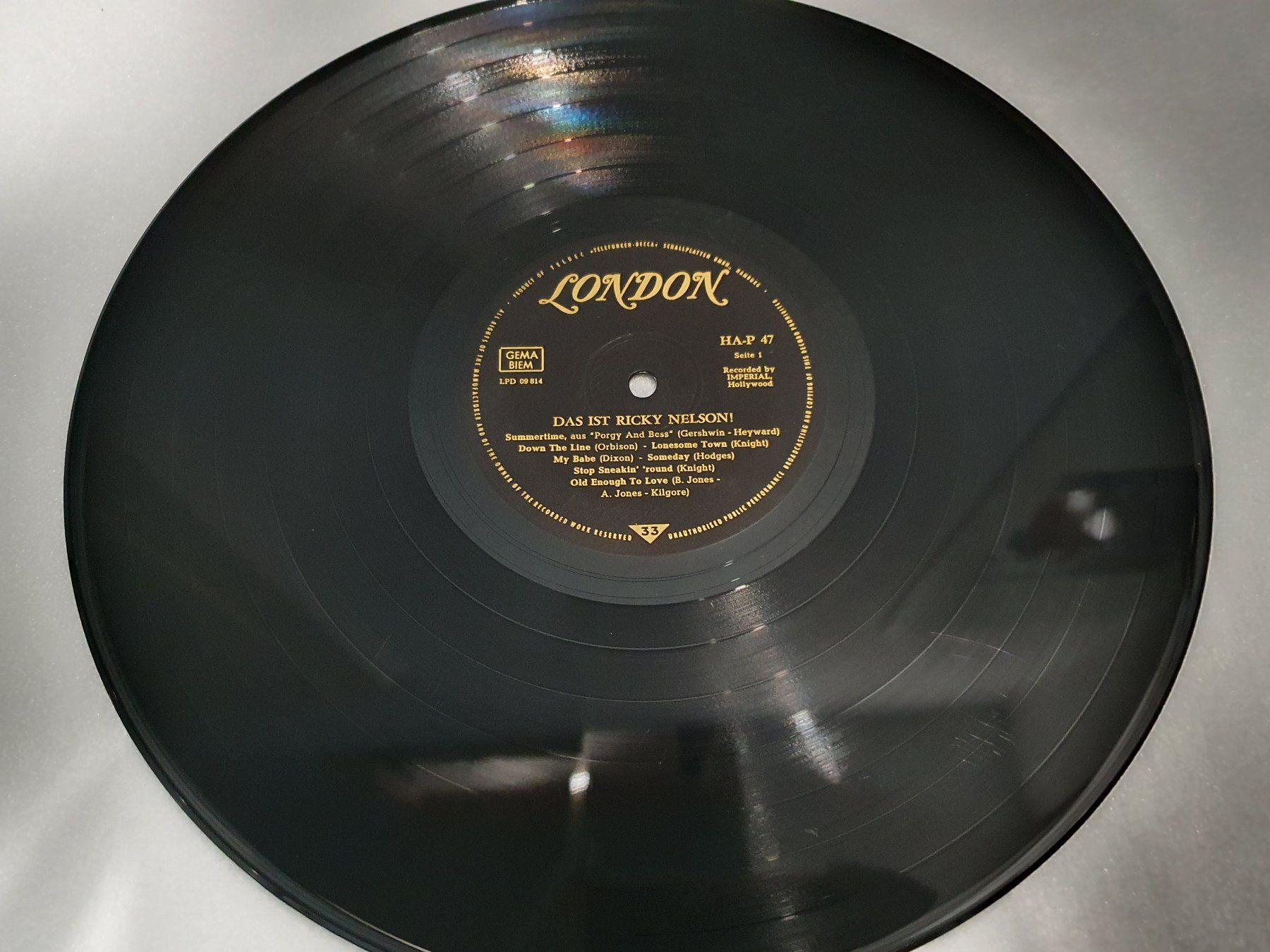 Schallplatten: Ricky Nelson – Das Ist Ricky Nelson – Gebraucht aus Uster von Vinyl-Leidenschaft 3
