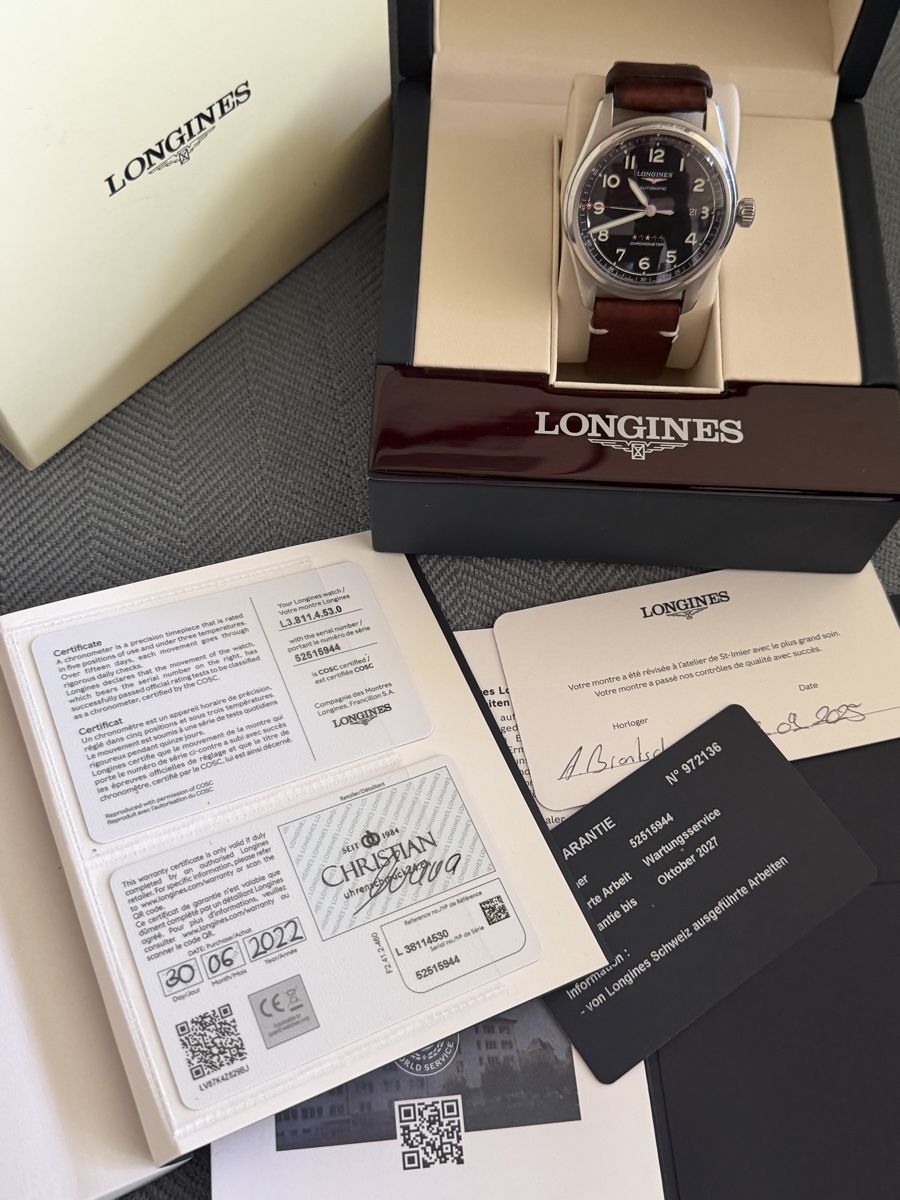 Longines Orologi: Longines Spirit 42mm – Usato da Schaffhausen venduto da TesnoStudio 1