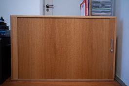 LISTA-Aktenschrank (quer) mit Schiebetüren abschliessbar