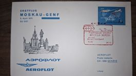 Aeroflot Moskau - Genf 03.04.1970