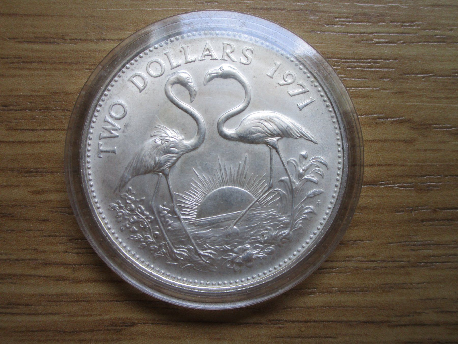 Tutti le monete: Silbermünze  Two Dollars 1971  Bahama Islands – Usato da Heimberg venduto da Lupo57