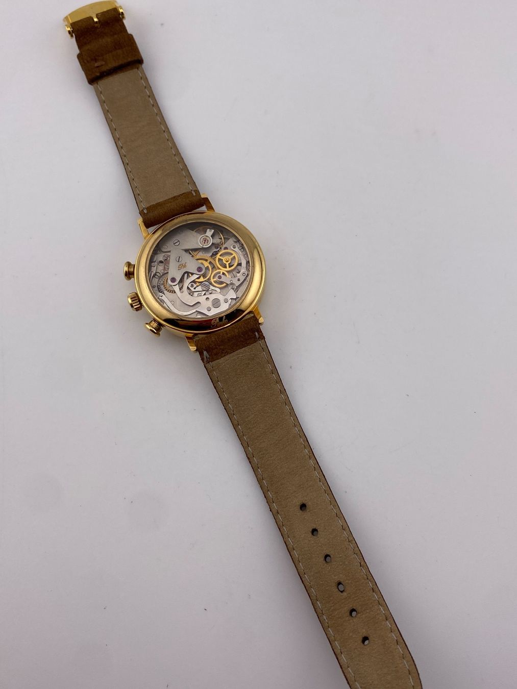 Orologi: Chronograph Handaufzug läuft – Usato da Biel/Bienne venduto da MrP_WatchesBiel 5