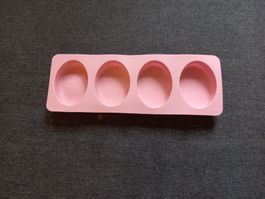 Selbstgemachte ovale Seifenform (3 Stück)