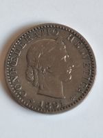 20 RAPPEN - JAHR 1891 - - vorz. Vk. 50.-