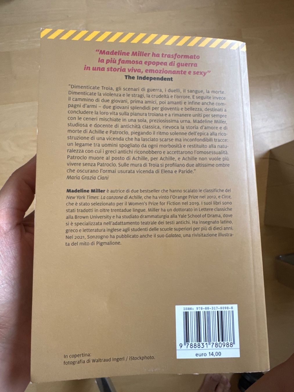 Libri: Madeleine Miller : La canzone di Achille – Usato da Winterthur venduto da Emma0312 3