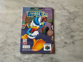 ANLEITUNG FÜR QUACK ATTACK NINTENDO 64