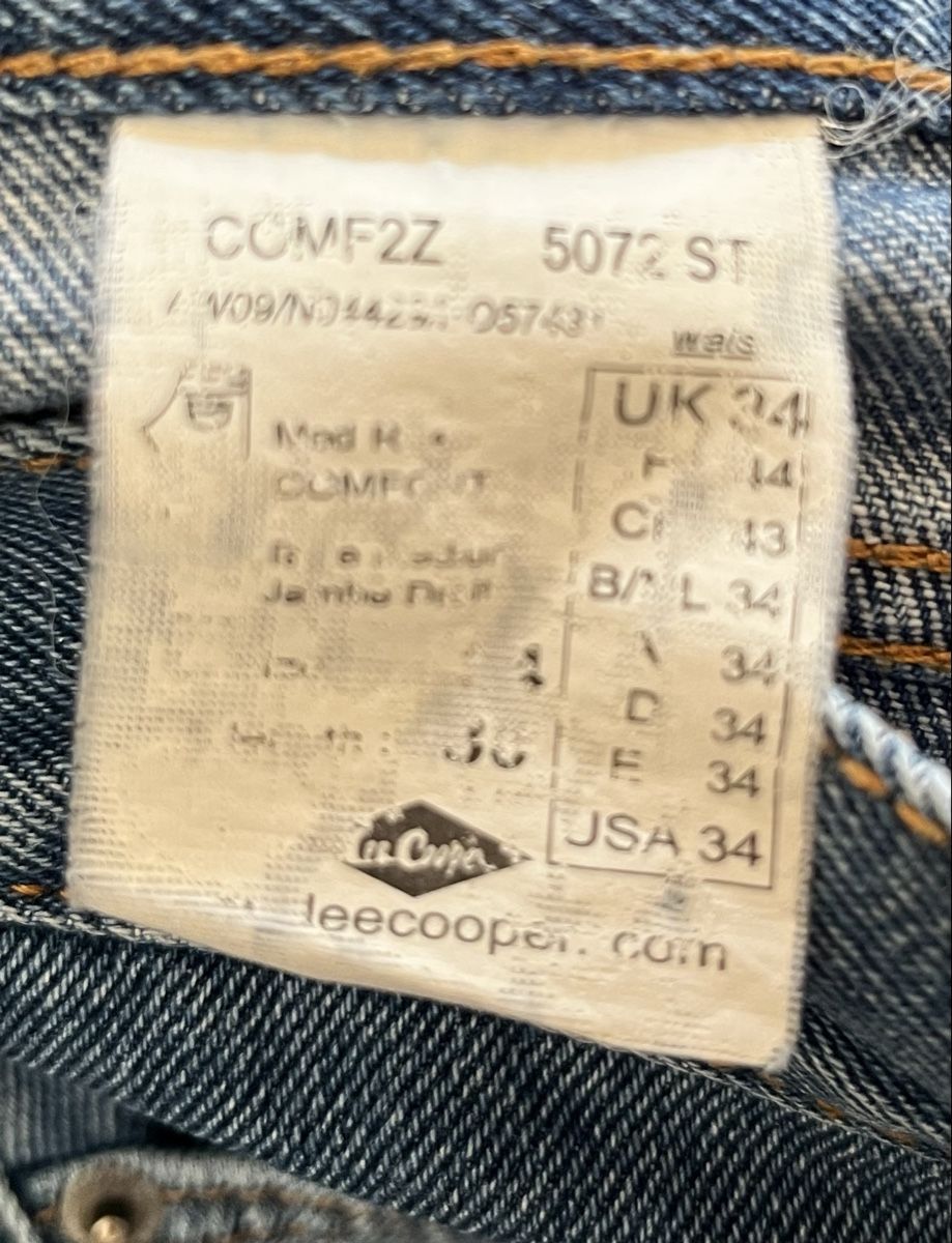 Lee Jeans: Jeans LEE COOPER – Gebraucht aus Lausanne von micou47 4