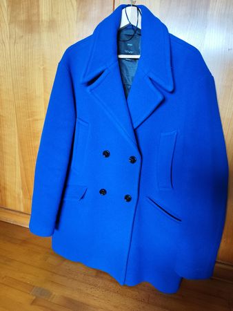 Mango TABARDO Kurzmantel - dark blue
