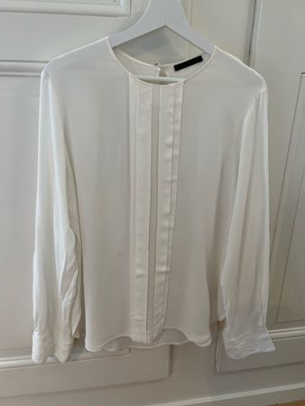 Weisse Bluse von Drykorn, Grösse 4