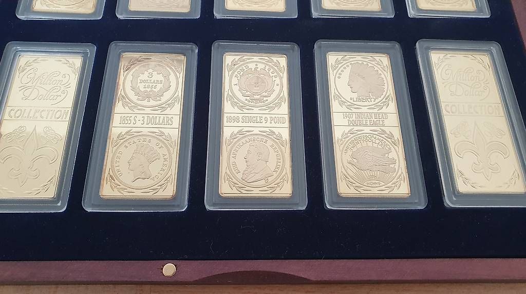 Metalli preziosi: Barren-Million Dollar Collection 50% – Nuovo e nell'imballaggio originale da Rekingen AG venduto da tan_mrd2 1