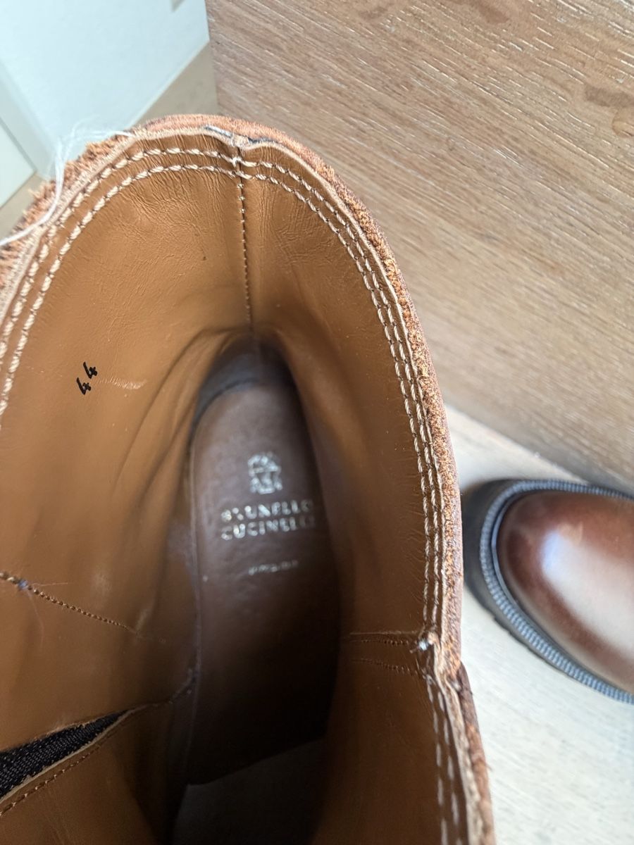 Brunello Cucinelli Herrenschuhe: Brunello Cucinelli Stiefeletten braun – Gebraucht aus Oberwil b. Zug von hallihallo12 4