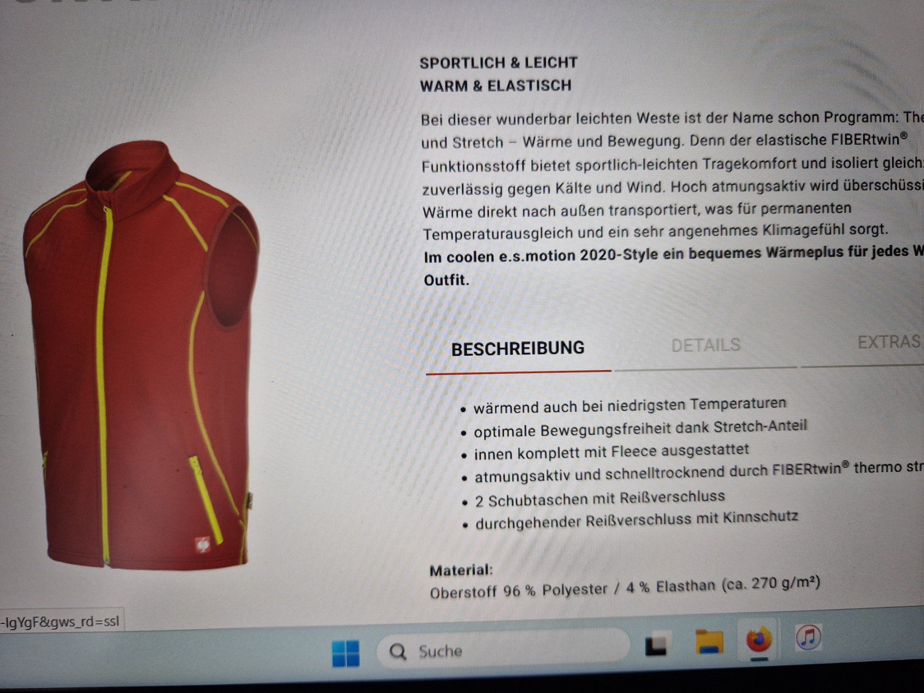 Engelbert Strauss Gilet & Giacche: Engelbert Strauss Weste Gilet stretch Motion 2020 Gr. S – Usato da Rothenburg venduto da Transat2 1