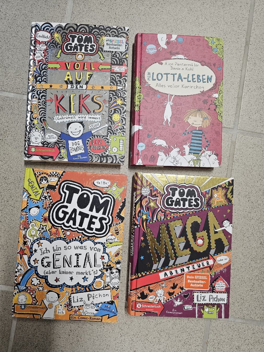 Libri: Tom Gates & Lotta Leben - Kinderbücher Set – Usato da Obergerlafingen venduto da Deluxepoint