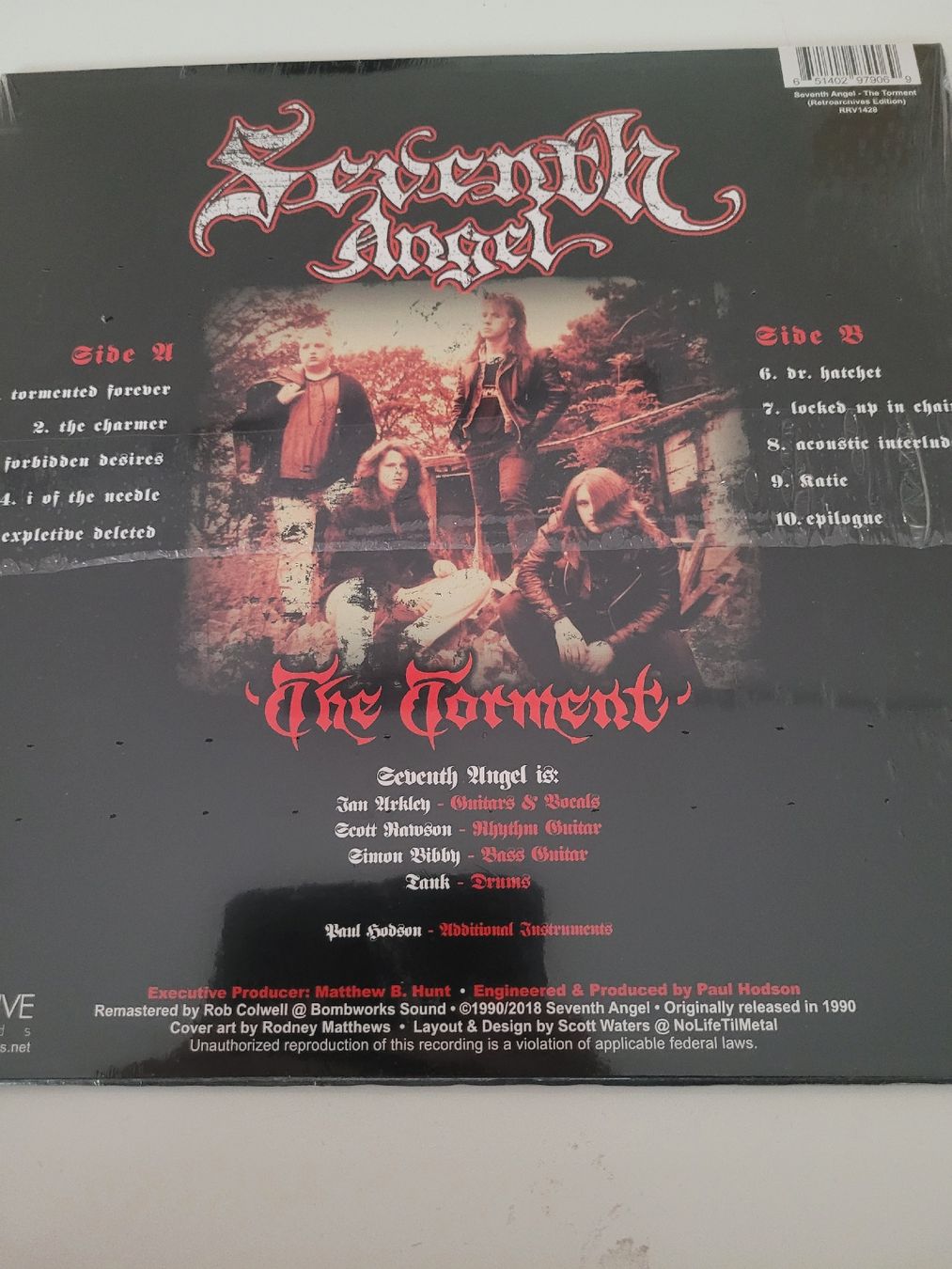 Schallplatten: Seventh Angel - The Torment Vinyl LP – Neu und originalverpackt aus Münsingen von Drachenwurst 1
