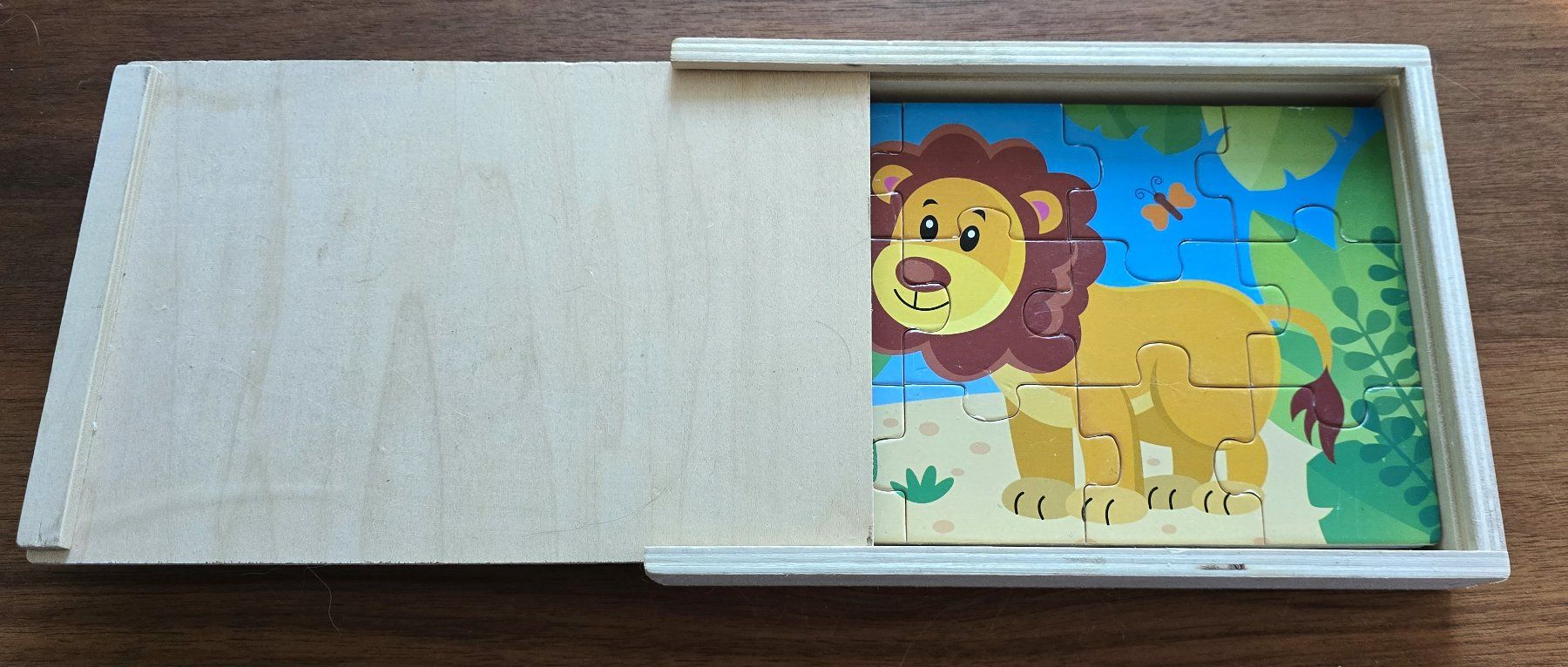Puzzle: 4 x Puzzle Set - Tiere mit Holzkiste – Usato da Kloten venduto da xenia-ainex 1