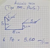 Canaline in acciaio inox