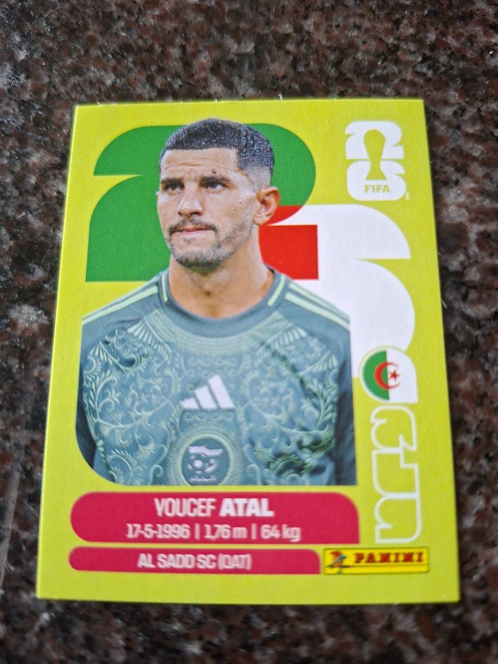 Panini Carte collezionabili: Panini WM 2026  Youcef Atal ALG 4 – Nuovo (secondo la descrizione) da Erlinsbach venduto da pfunky