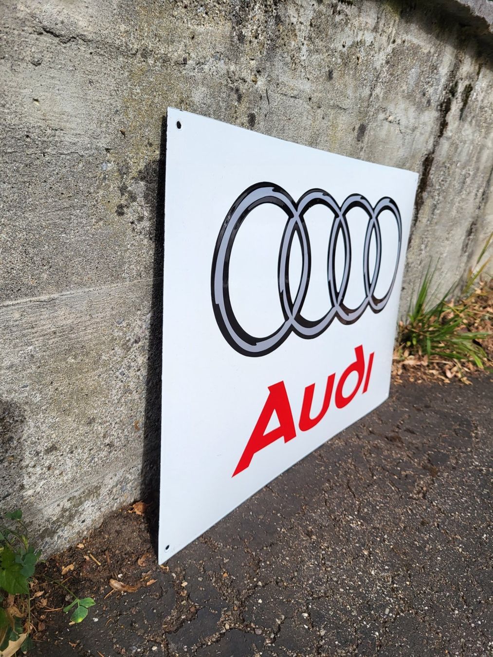 Schilder: Emailschild Audi – Gebraucht aus Zürich von timbuktu03 1