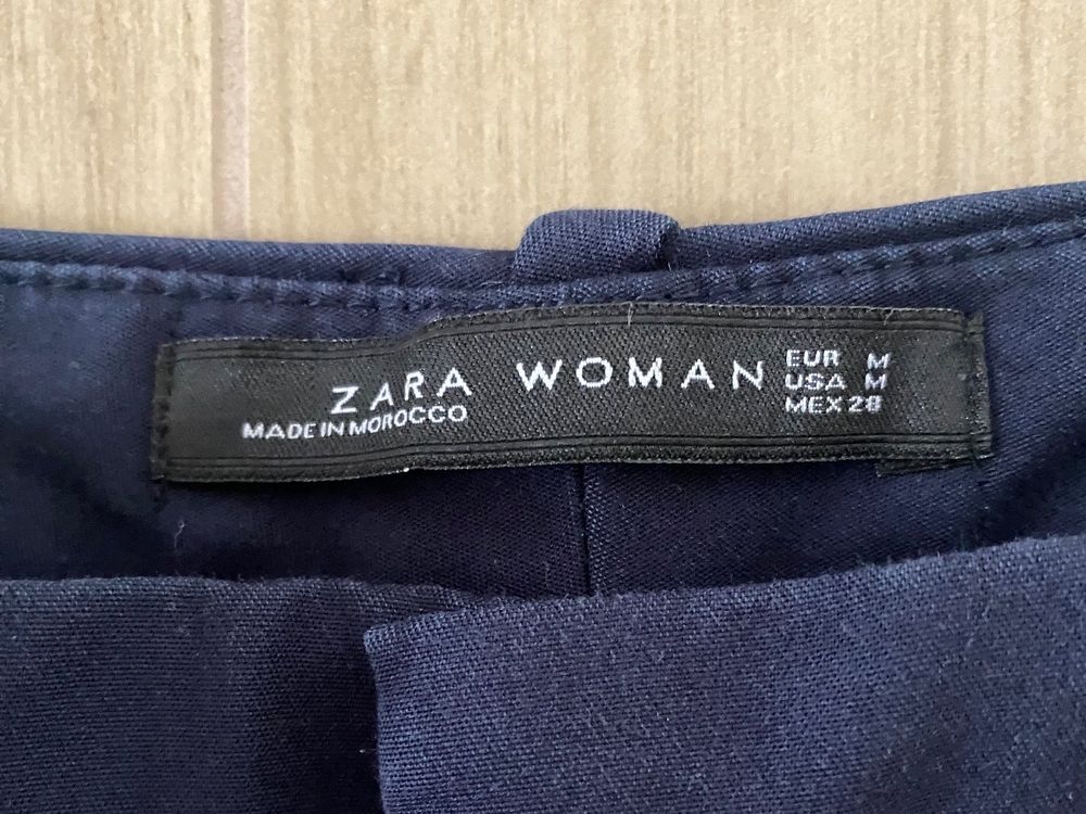 Pantalon femme Zara bleu marine taille M