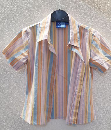Sommerliche Bluse Gr. 128 XIO gestreift, Top Zustand!