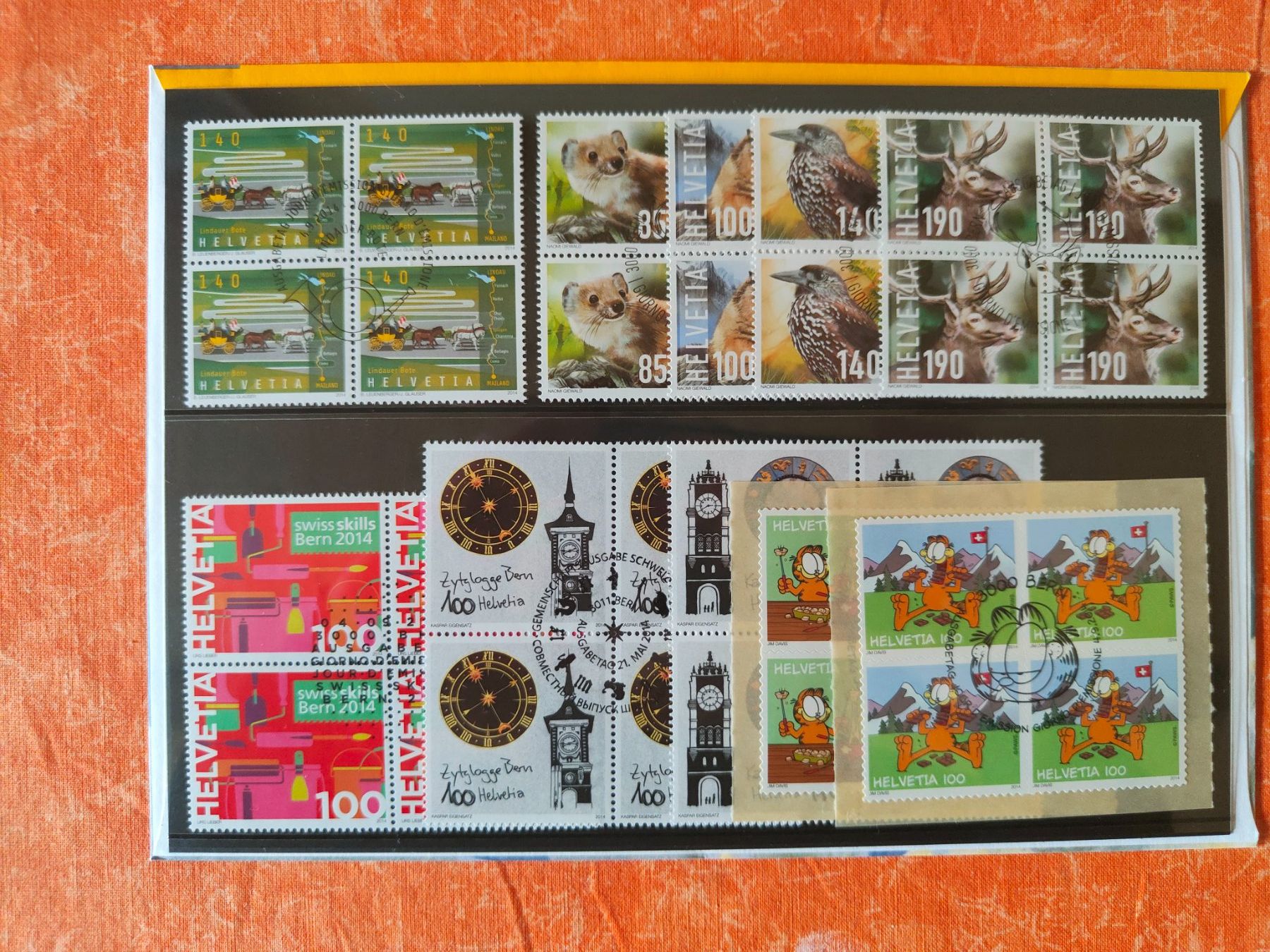 Tutti i francobolli: Timbres 2014 blocs de 4 oblitérés – Nuovo e nell'imballaggio originale da Gryon venduto da Jessicaj87 2