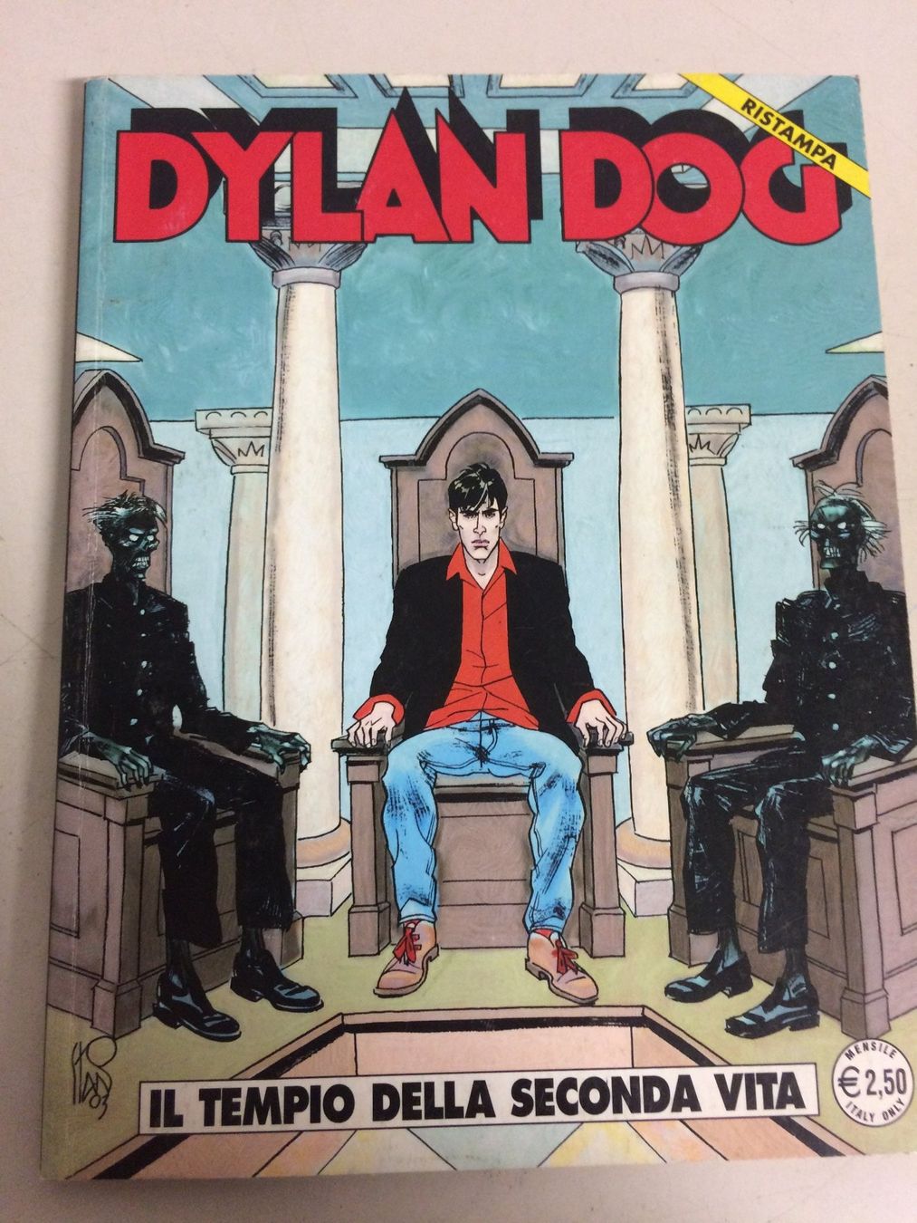 Fumetti: DYLAN DOG ristampa # 207 TEMPIO DELLA SECONDA VITA Bonelli – Usato da Vezia venduto da Aquarius_Age