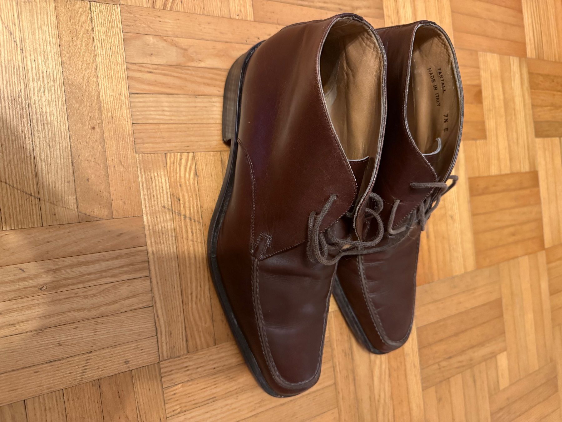 Bally Scarpe da uomo: Bally Tantall Lederstiefel, EU 7.5, braun – Usato da bioggio venduto da lenny023 1