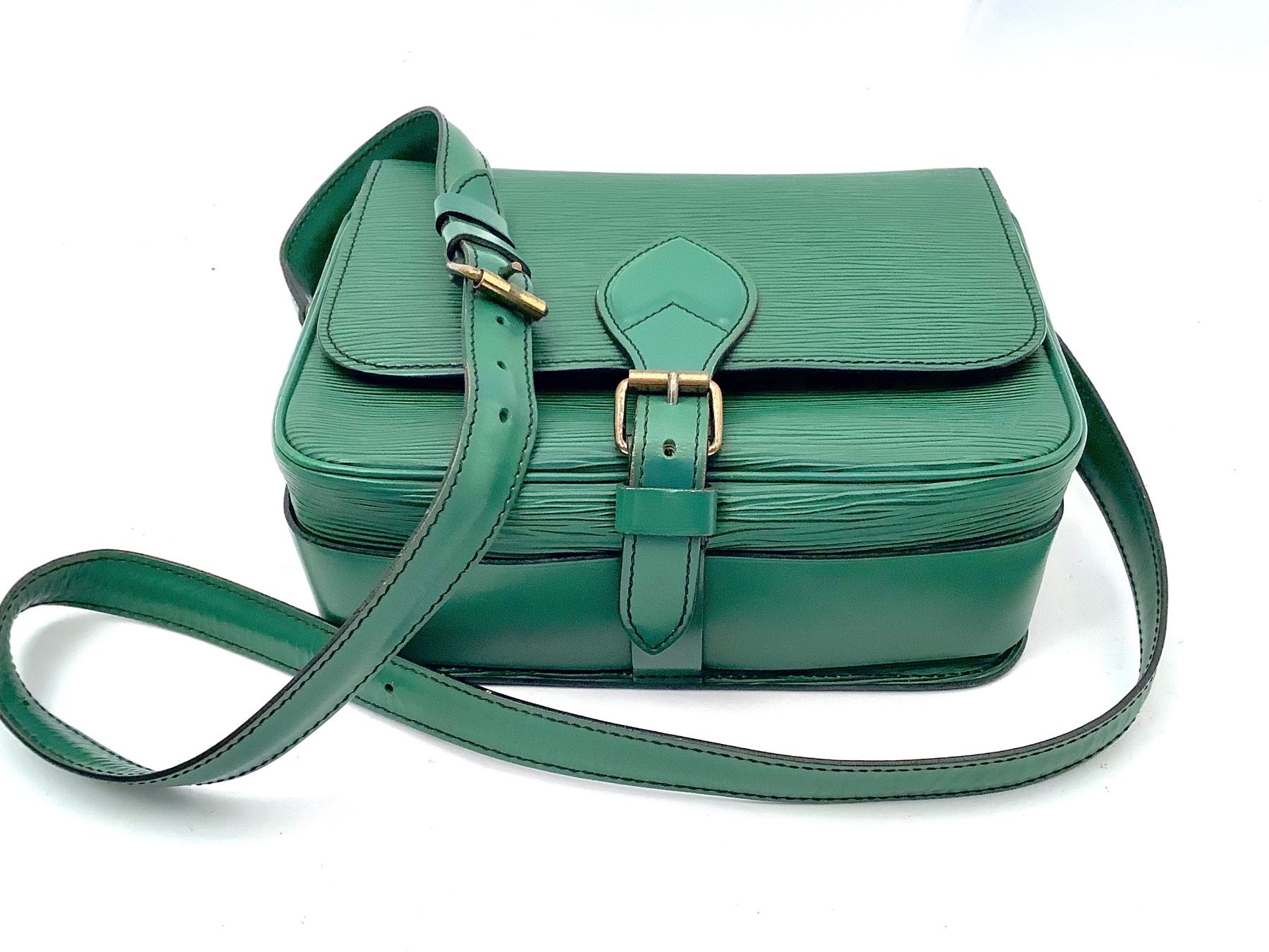 Louis Vuitton Borse da donna: Louis Vuitton Saint Cloud GM Grün – Nuovo (secondo la descrizione) da Küsnacht ZH venduto da Vuit-on 2