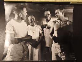 Vintage Foto Steve McQueen Boxen 1963 - Silbergelatine-Abzug