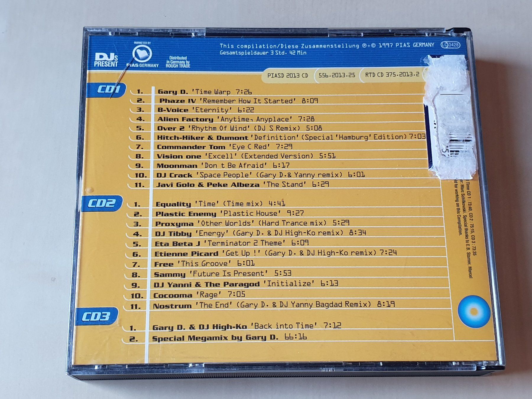 CDs: D. Trance 5 Gary D – D'occasion à Stansstad par collectorsshop 1