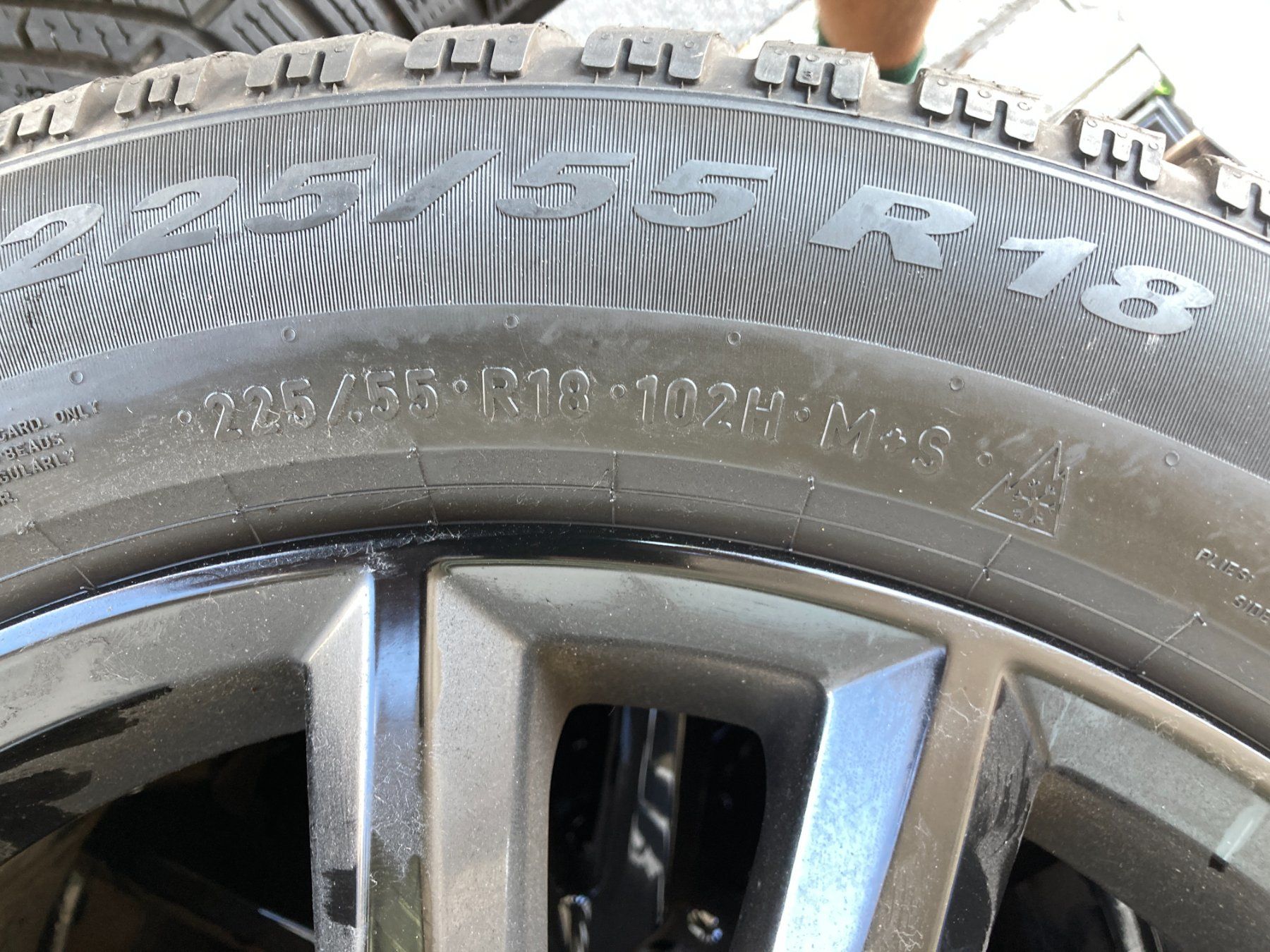 BMW Pneumatici & Ruote complete: BMW X1 Winterräder 225/55R18 – Usato da Cham venduto da WB2223 6