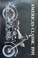 Vintage Harley-Davidson Kalender 1991  Americas Classic