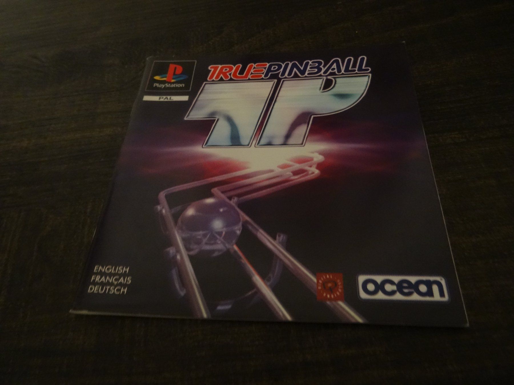 Giochi: Anleitung zu True Pinball PS1 – Usato da Olten venduto da Disc-Ausverkauf