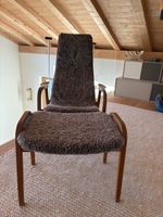 Swedese Lamino Sessel mit Hocker  