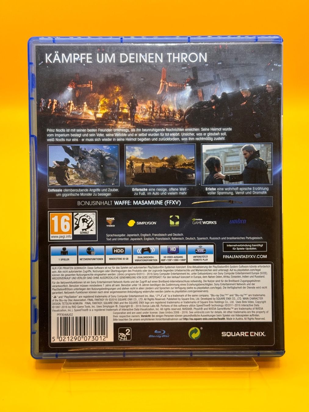 Sony Giochi: PS4 Final Fantasy XV Day One Edition – Usato da Oberwil b. Zug venduto da silver2024 1