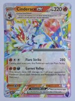 Cinderace Ex 028 Double Rare NM Pokémon Stellar Crown EN