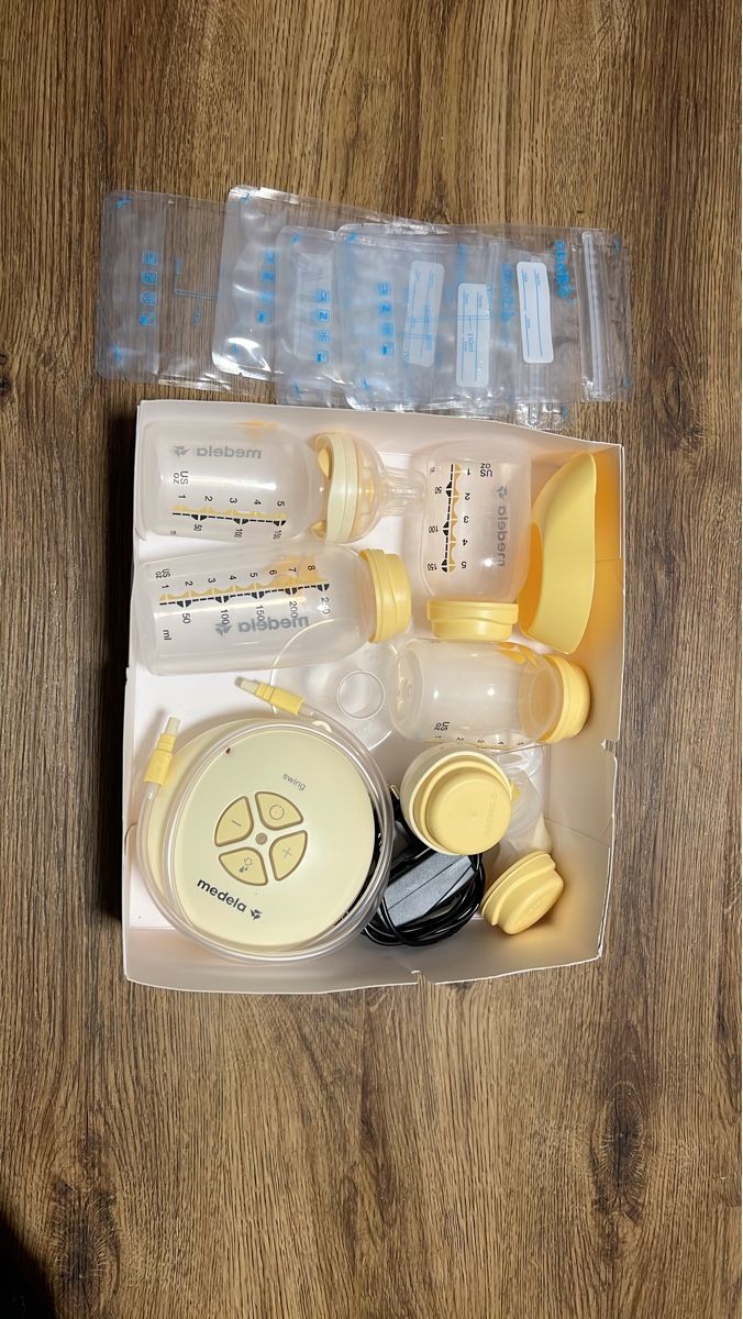 Medela Stillzubehör: Medela Swing Milchpumpe Set – Gebraucht aus Madetswil von Walraf