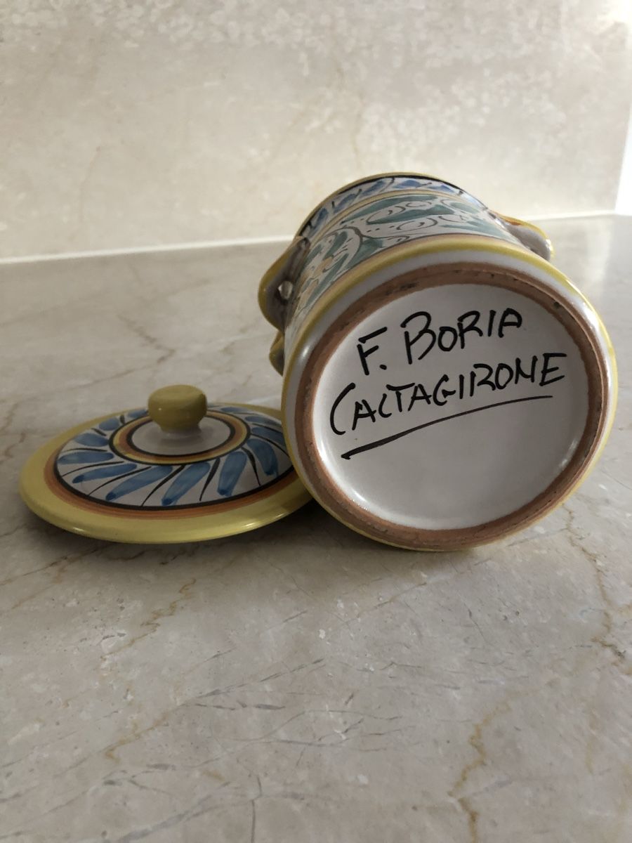 Vasi & Recipienti: Caltagirone small jar – Usato da Montagnola venduto da AndyFinky 3