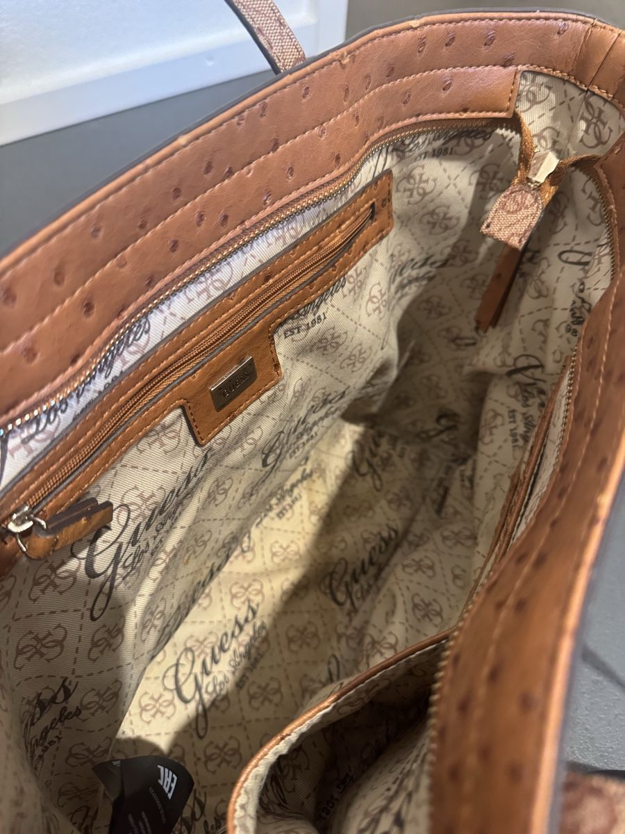 Guess Taschen für Damen: Guess Tasche Cognac – Gebraucht aus Muri b. Bern von ann_g287 2