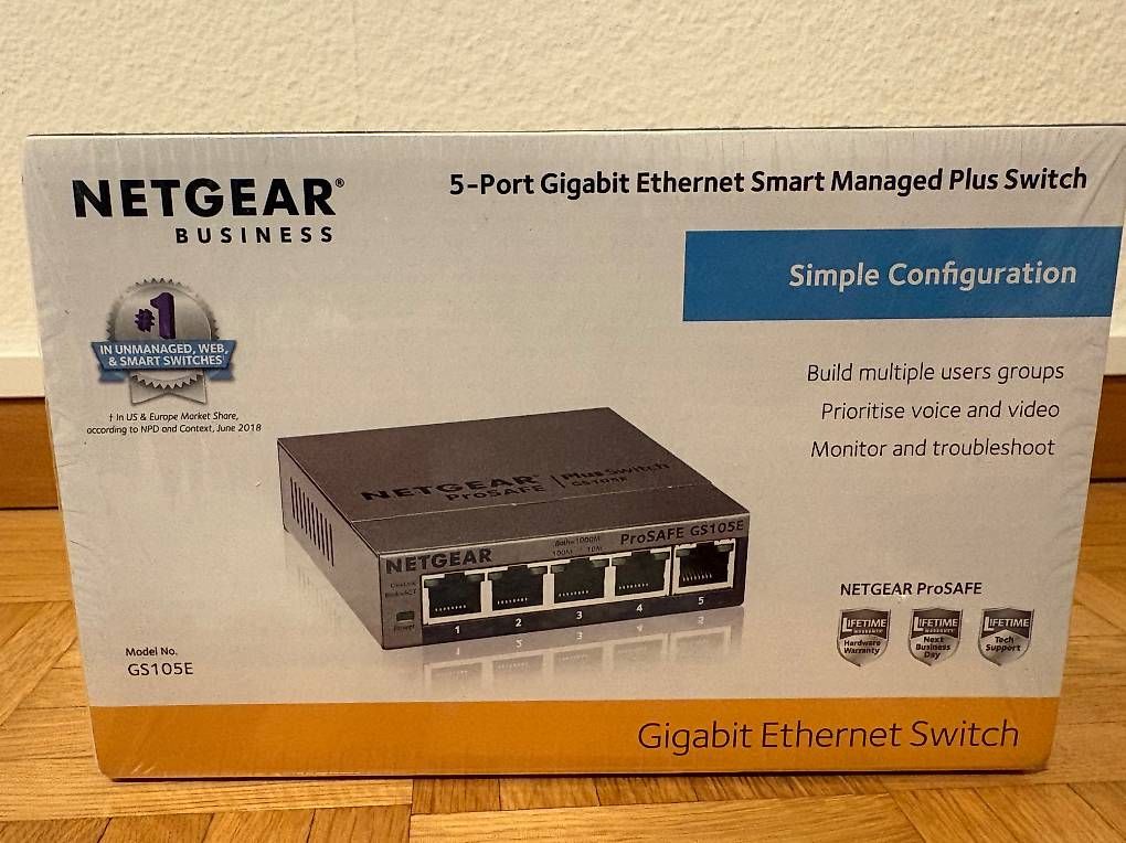 Hub & Switch: 2x Netgear Managed Gigabit Switch – Usato da Oberhasli venduto da mk-engineering 1