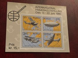 Norwegische Briefmarken Norwex 80 Norwegen