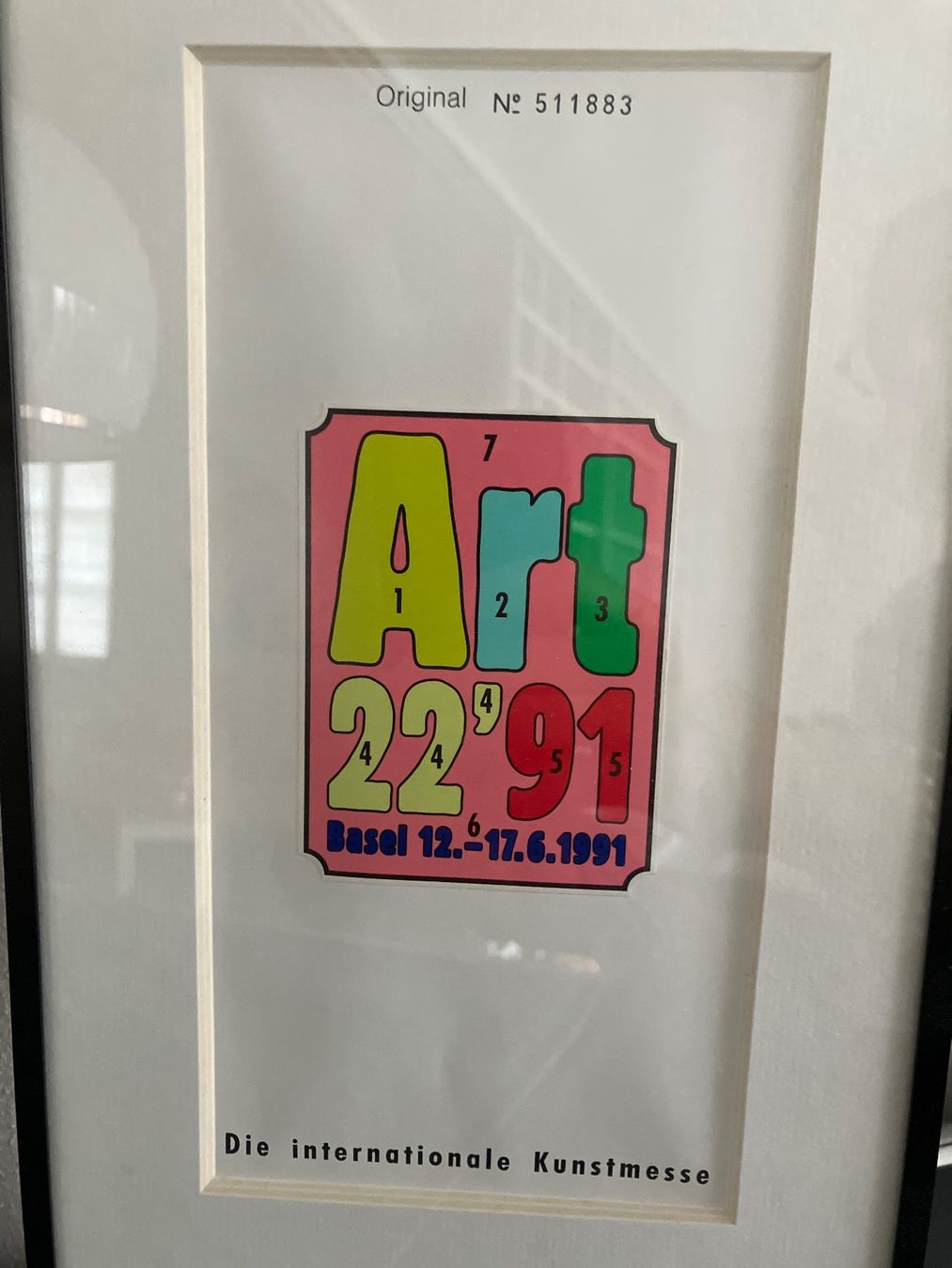 Foto & Immagini: Art Basel 1991 - Intern. Kunstmesse - Bild nummeriert – Usato da Winterthur venduto da pompea 2