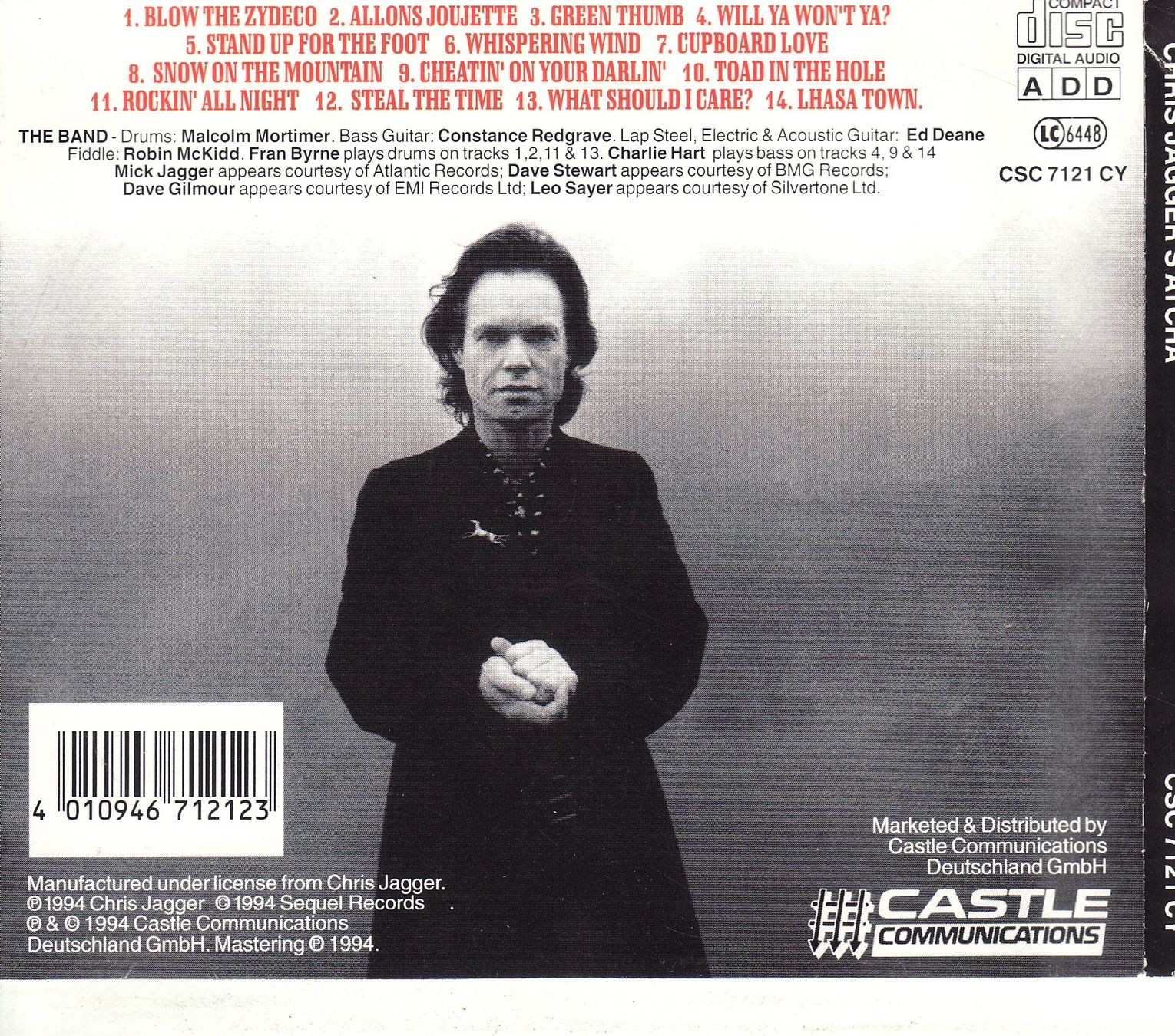 CDs: Chris Jagger's Atcha  Chris Jagger's Atcha – Neuf (Voir description) à Boussens par catfood01 1